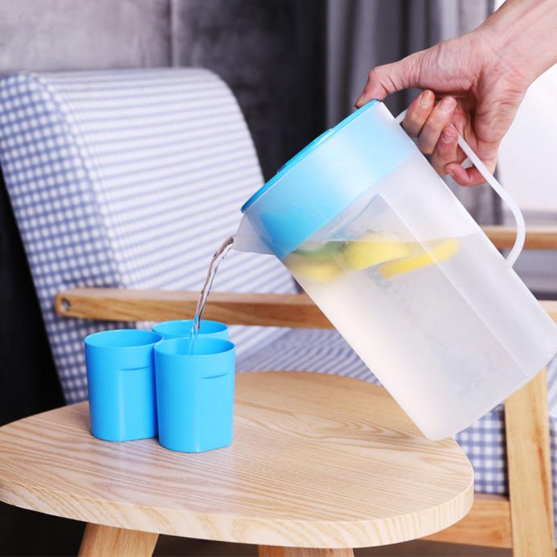 Thickened Heat and Cold Water Bottle High Temperature Resistant Odorless and Non-toxic Cool Kettle Plastic Household Large-capacity Pot