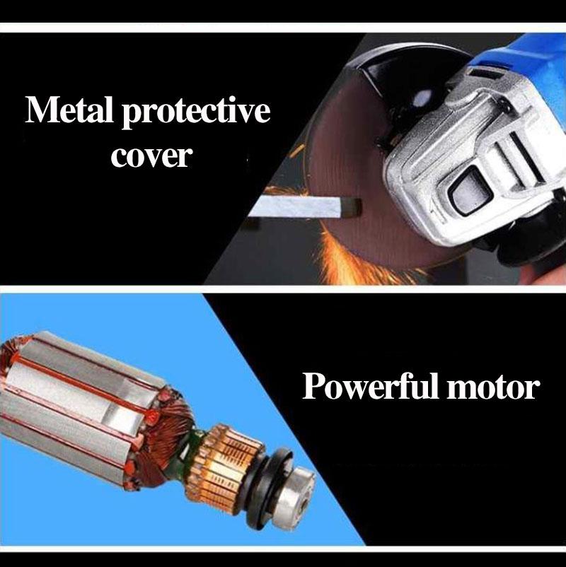 2680W High Power Luxury Electric Grinder Set Multi-function Angle Grinder Wire Cutter Polisher 4m Line