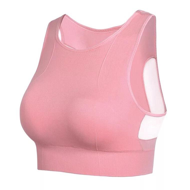 Vest-style Sports Underwear Bra Women Shockproof Gathering Running Yoga Fitness Beauty Back No Steel Ring Bra Women Can Be Worn Outside