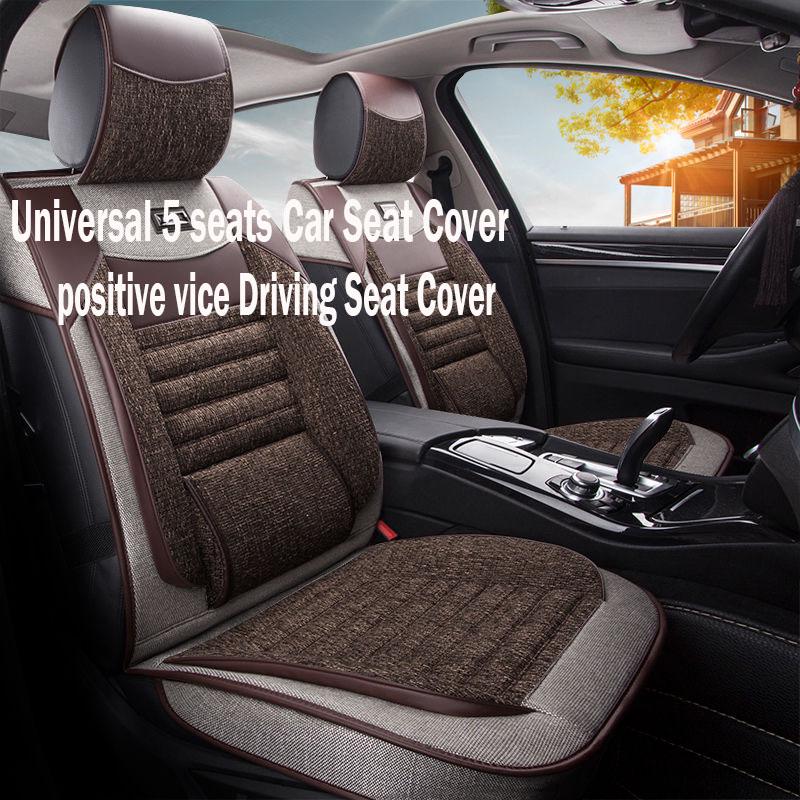 car seat cover Waterproof 2 pcs set Car Seat Cover Universal Auto Seat Cushion 5 seats Universal