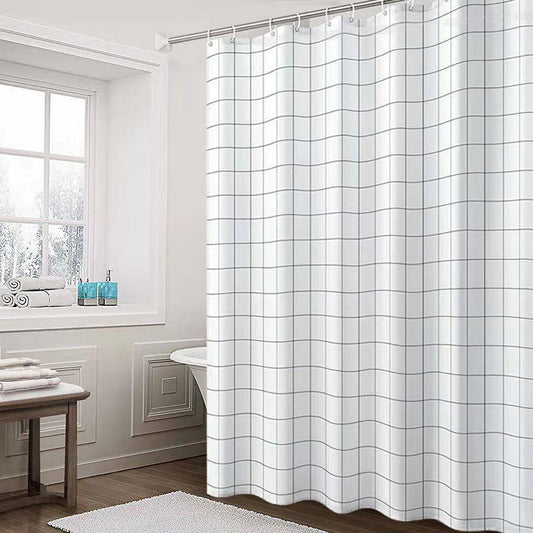 Bathroom Curtains 150*180cm Thickened Mildew-proof Shower Curtain Cloth Shower Covers Shower Partitions Waterproof Curtains Shower Curtains Toilets