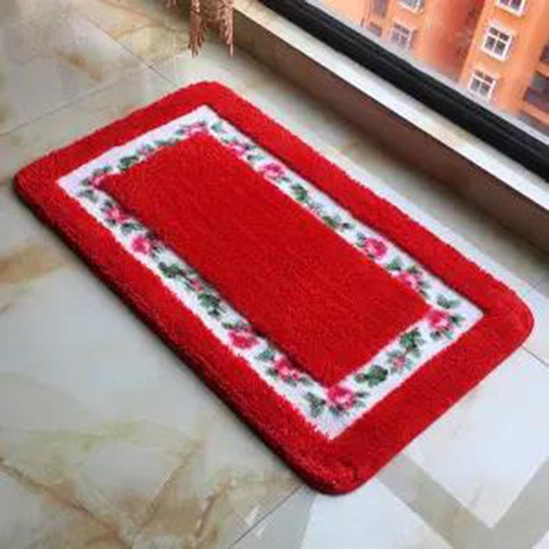 Door Mat Door Mat Bathroom Absorbent Bathroom Non-slip Foot Mat Balcony Kitchen Bedroom Mat Household