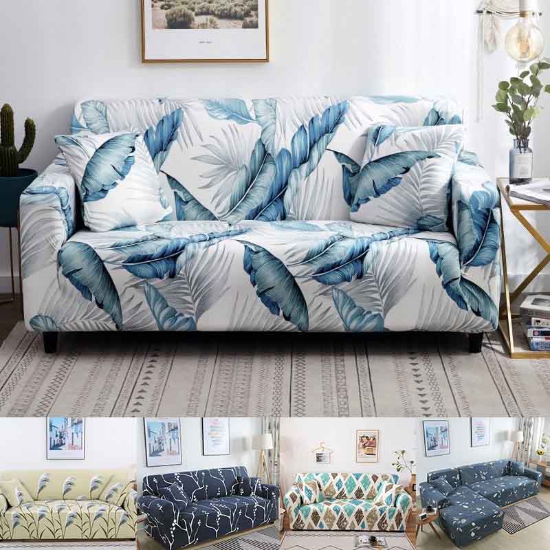 1/2/3/4 Seat Modern Style Sofa Cover Cushion Washable Stretch Sofa Cover Full Cover Non-slip Modular Soft Sofa Cover