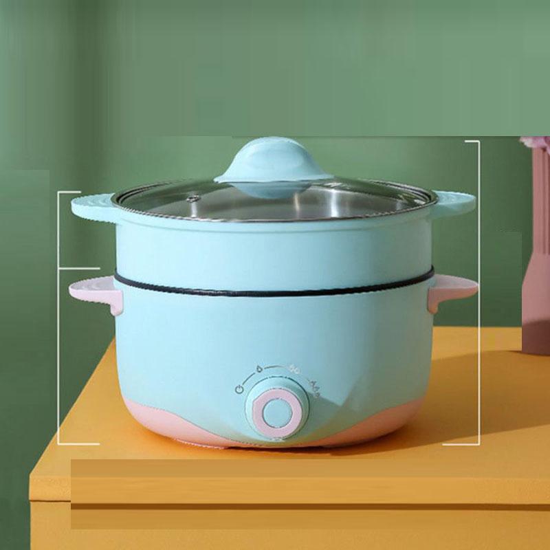 Electric Cooker Mini Electric Cooker Multi-function Electric Frying and Cooking Electric Cooker Non-stick Cooker Household Kitchen Utensils