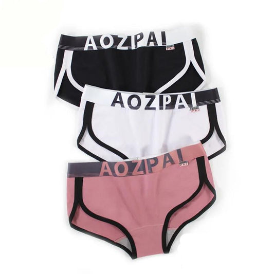 Cotton Antibacterial Women's Underwear Korean Style Sexy Charming Triangle Shorts