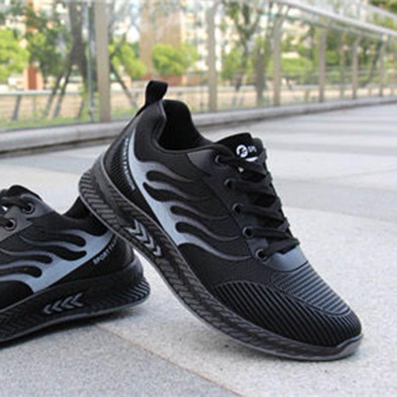 Plus Size 39-44 Summer Men Sneakers Breathable Basketball Shoes Non-slip Deodorant Running Shoes Outdoor Travel Shoes