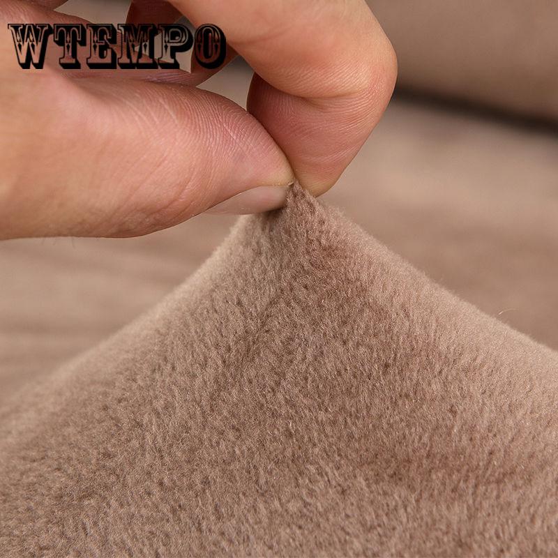 Plush Thicken Elastic Sofa Cover Universal Slipcover 1-4 Seater Stretch Couch Cover for Living Room