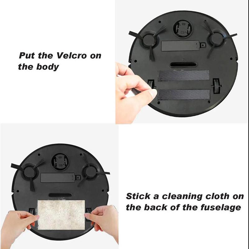 Automatic Charging Sweeping Robot Intelligent Mute Household Cleaning Suction Sweeping Mopping Black Mopping Robot