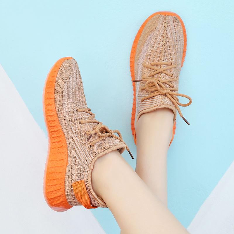 Flats Sneaker Woman Shoes Outdoors Breathable Mesh Flats Sneaker Woman Shoes Chaussures Femme