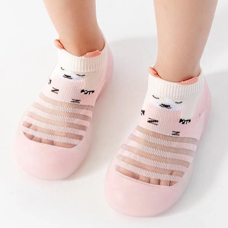 Summer Toddler Shoes 0-3 Years Old Spring and Summer Children's Breathable Soft-soled Shoes Children's Indoor Net Shoes Sandals Baby Shoes