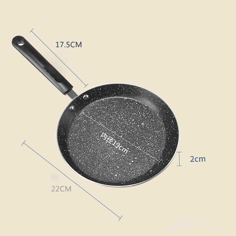 Non-stick Flat Pan Pancake Steak Frying Pan Breakfast Pancake Pan with Special Omelette for Melaleuca Cake Crust