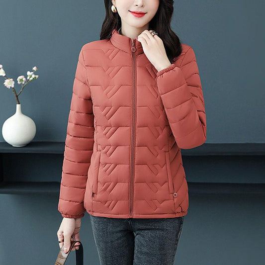 Women's Short Lightweight Down Padded Jacket New Fashion Winter Small Padded Jacket Slim Ladies Padded Jacket