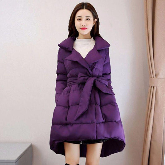 2021 New Winter Jacket Parkas Women Glossy Down Cotton Jacket Hooded Parka Warm Female Cotton Padded Jacket Casual Outwear