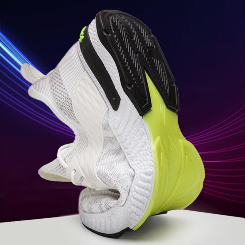 Autumn Flying Knit Couple Shoes Breathable and Comfortable Height-increasing Shoes Trendy Men's and Women's Casual Sports Shoes