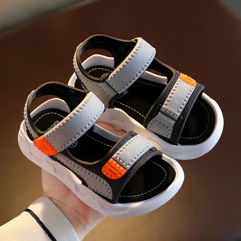 Summer Kids Sandals Breathable Boys Sandals Soft Comfortable Children's Shoes Outdoor Beach Kids Lightweight Sandal