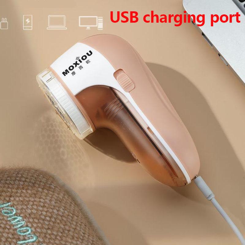 Electric Sofa Hairball Trimmer with 3 Blades Lint Remover USB Rechargeable Household Epilator Portable Stripper