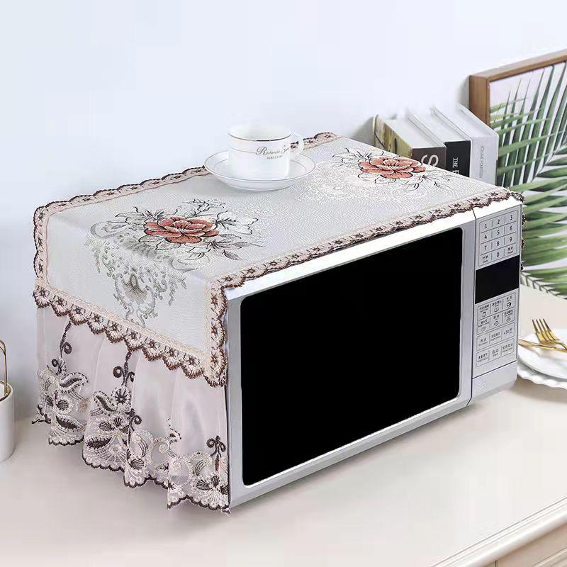 Oven Cover Microwave Oven Cover Cloth Cover Cover Oil-proof Refrigerator Cover Towel Microwave Cover Oven Cover Dust Cover