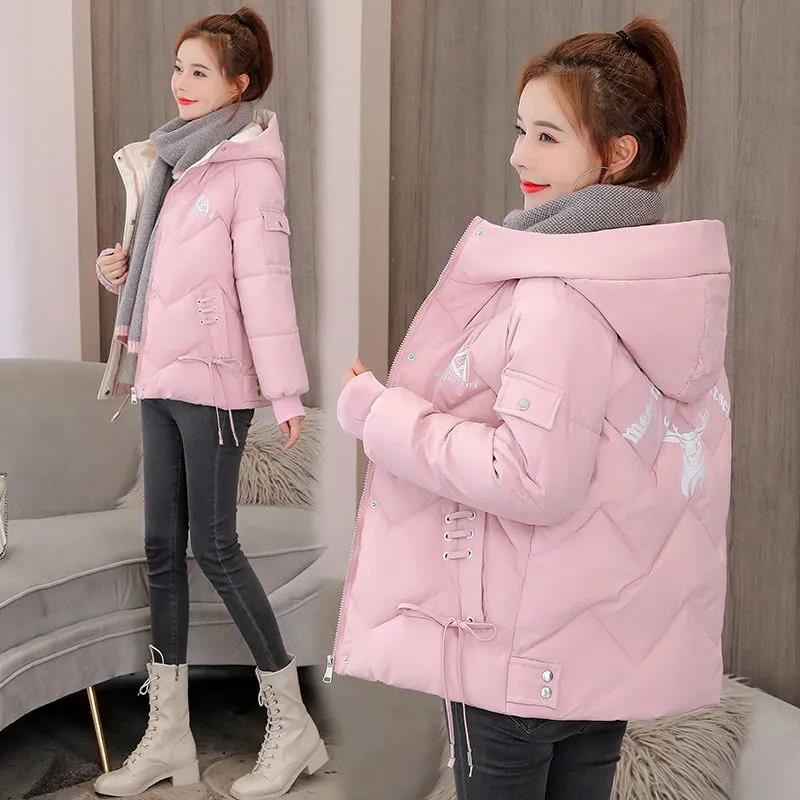 Down Jacket Women's Casual All-match Bread Jacket Thick Fashion Windbreaker Warm Jacket