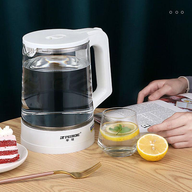 Thickened Glass Kettle Heat Preservation Integrated Household Glass Health Teapot Automatic Power-off Kettle