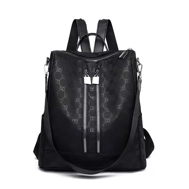 Fashion Ladies Sequins Wild Large Capacity Backpack Shoulder Bag Student Bag