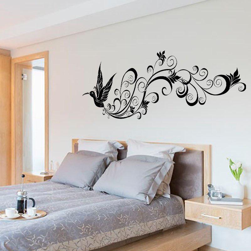 [Wall sticker ]Modern Diy Black Flying Birds Silhouette Wall Decorative Wall Stickers Living Room Ar