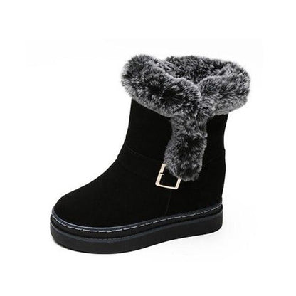 Women Boots 2019 Winter Shoes Woman Snow Boots with Plush Inside Botas Mujer Waterproof Winter Boots