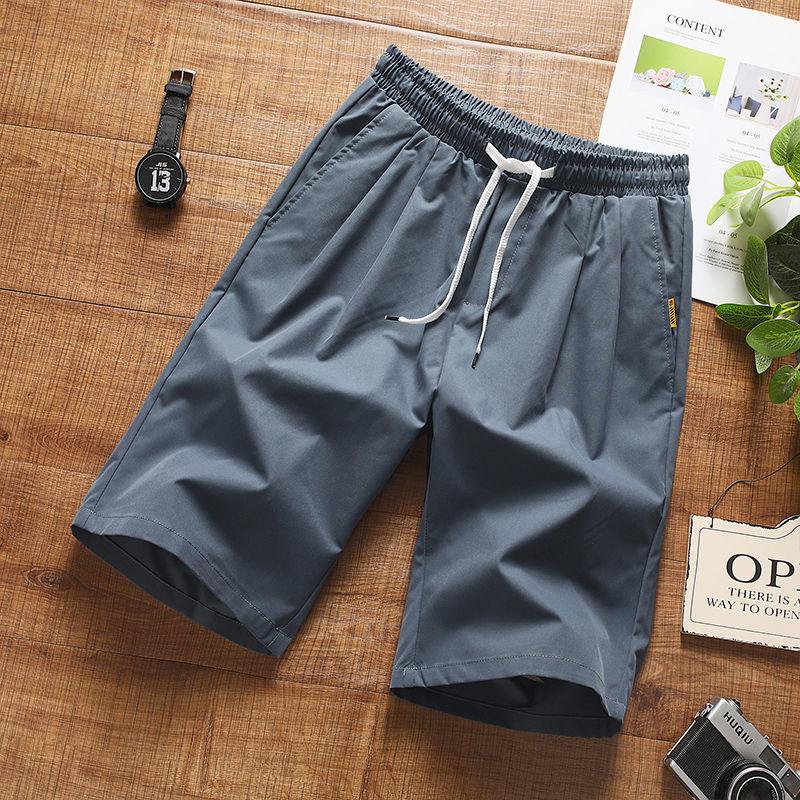 Men's Summer Beach Pants Thin Section Breathable Five-point Pants Men's Quick-drying Shorts Fashion Trend Casual Pants