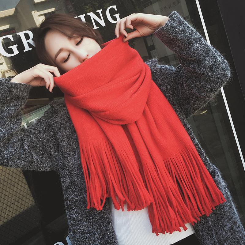 Scarf Women Fashion Warm Women Scarves Winter Cashmere Scarf Wrap Shawl Blanket Scarf