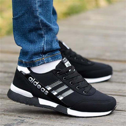 Men's shoes breathable Korean casual shoes sports shoes flying mesh shoes lace casual men's shoes