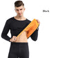 Men Winter Thermal Underwear Plus Velvet O-neck Tops Pants Slim Tight Suit Thicken Windproof Comfortable Soft Lining Long Sleeve High Elasticity