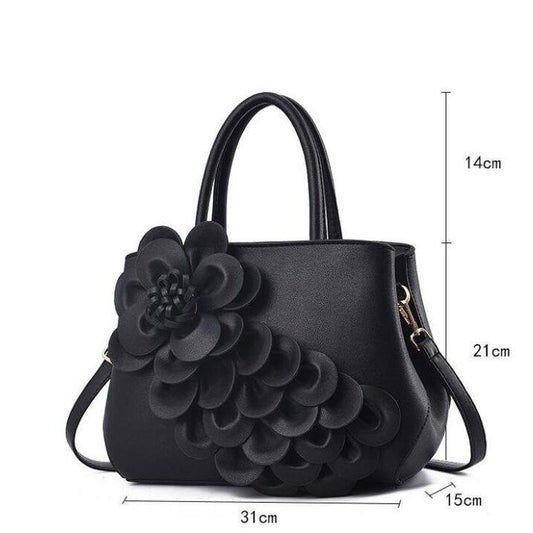 Patent leather bag Big capacity European and American style Shoulder Handbag Trendy wild Woman bag