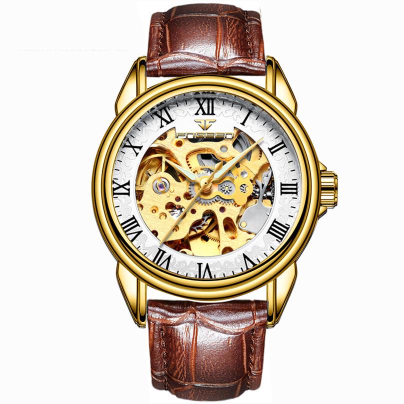 Top Brand Luxury Men Mechanical Watches Famous Design Automatic Watch Fashion Male Clock