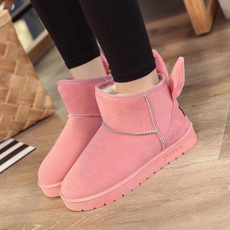 Cold protection Non-slip shoes Keep warm Cotton shoes Outdoor Casual shoes Woman shoes Winter