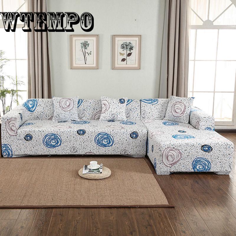 Sofa Covers Living Room Universal Stretch  Furniture Covers Sectional Sofa 1/2/3/4 Seat Slipcover