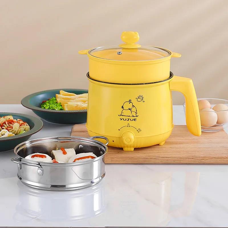 Multi-function Cooking Pot, One Pot, Mini Rice Cooker, Electric Cooker, Electric Skillet, Mini Electric Cooker, Dormitory Non-stick Pan