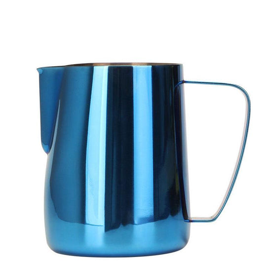 New Milk Jug 0.3-0.6L Stainless Steel Frothing Pitcher Pull Flower Cup Coffee Milk Frother Latte Art Milk Foam Tool Coffeware