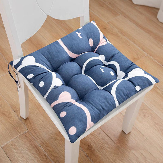 Thicken Cushion Chair Cushion Office Student Classroom Cushion Board Stool Cushion Four Seasons Butt Cushion Butt Cushion