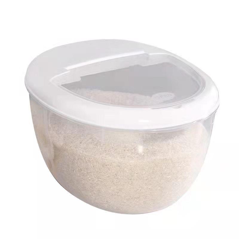 5kg/10kg/15kg Kitchen Rice Bucket Insect-proof and Moisture-proof Rice Storage Box Household Sealed Case and Rice Box Storage Organizer