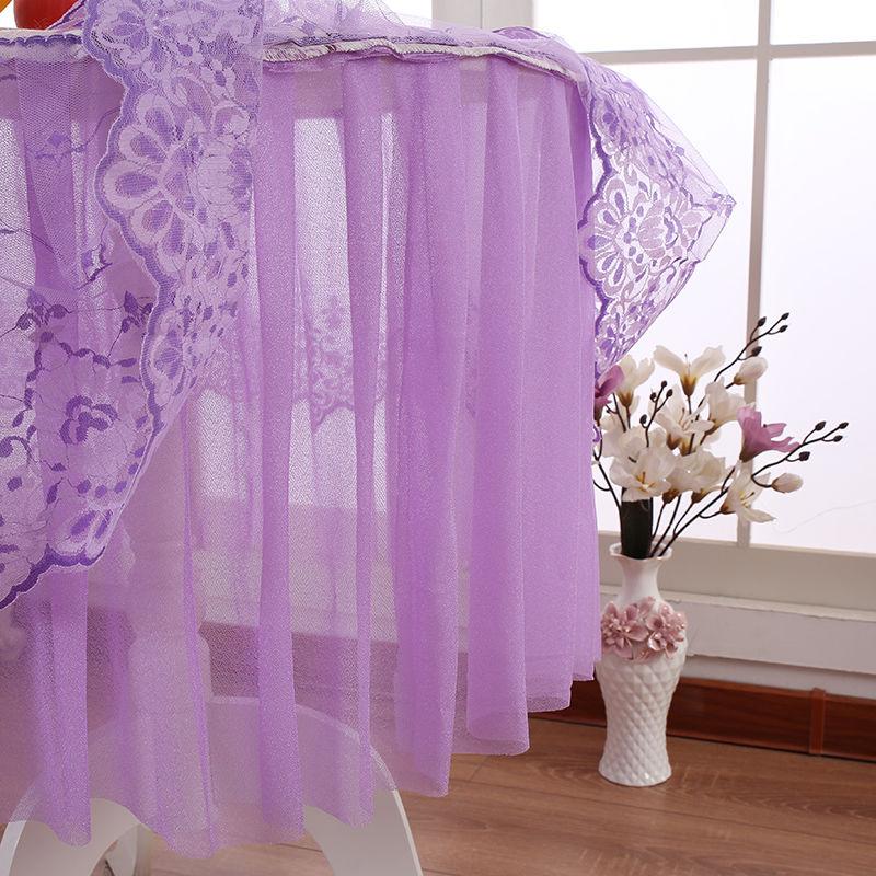 European-style Lace Round Tablecloth Household All-inclusive Round Coffee Table Cover Towel Cover Cloth Round Table Cloth Cushion Cover Tablecloth