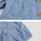 Girls' Summer Suit Korean Style Western Style Girl Denim Skirt Two-piece Suit Net Celebrity Children's Skirt Set