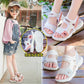 Girls Boys Sandals Children Sandals Women Summer Open-toed Breathable Lightweight Non-slip Soft-soled Beach Shoes