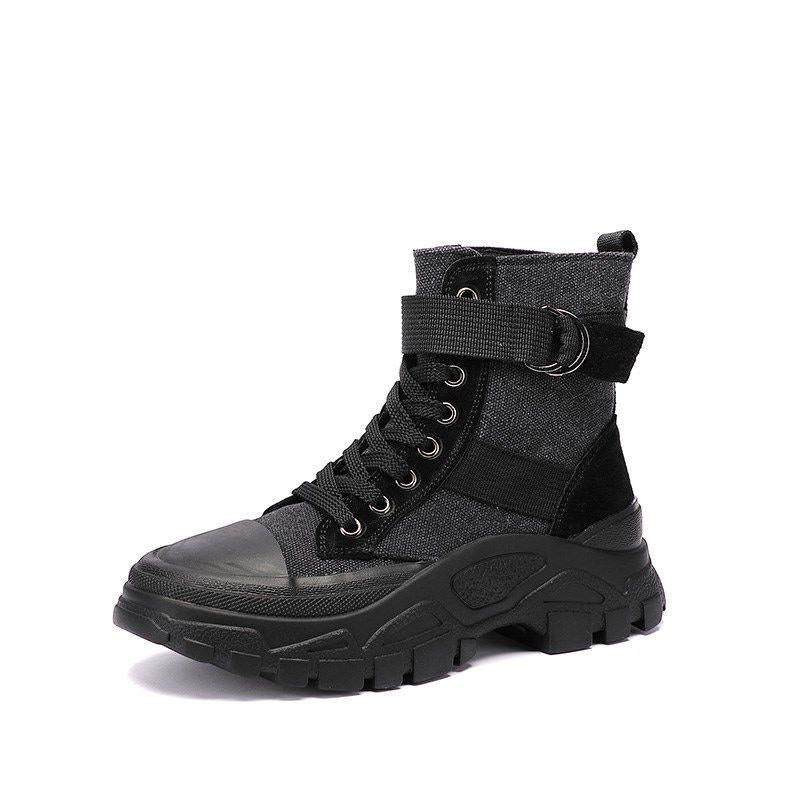 Outdoor Snow boots Non-slip Wear resistant Martin boots Men's Winter boots Large size boots