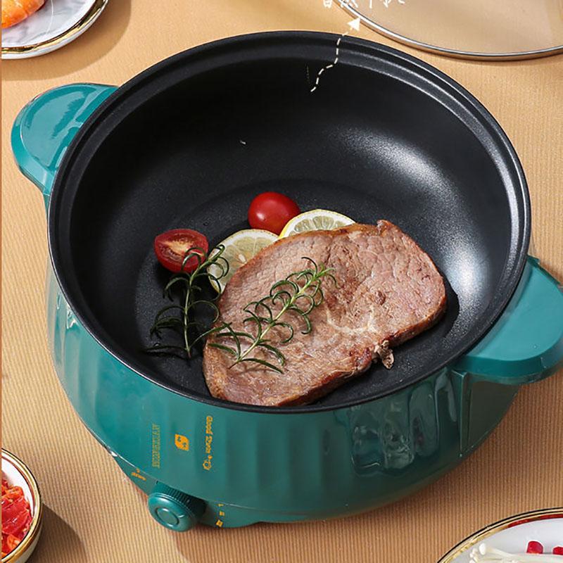 Multifunctional Household Electric Frying Pan Electric Pot Cookware Mini Electric Skillet Small Electric Pot