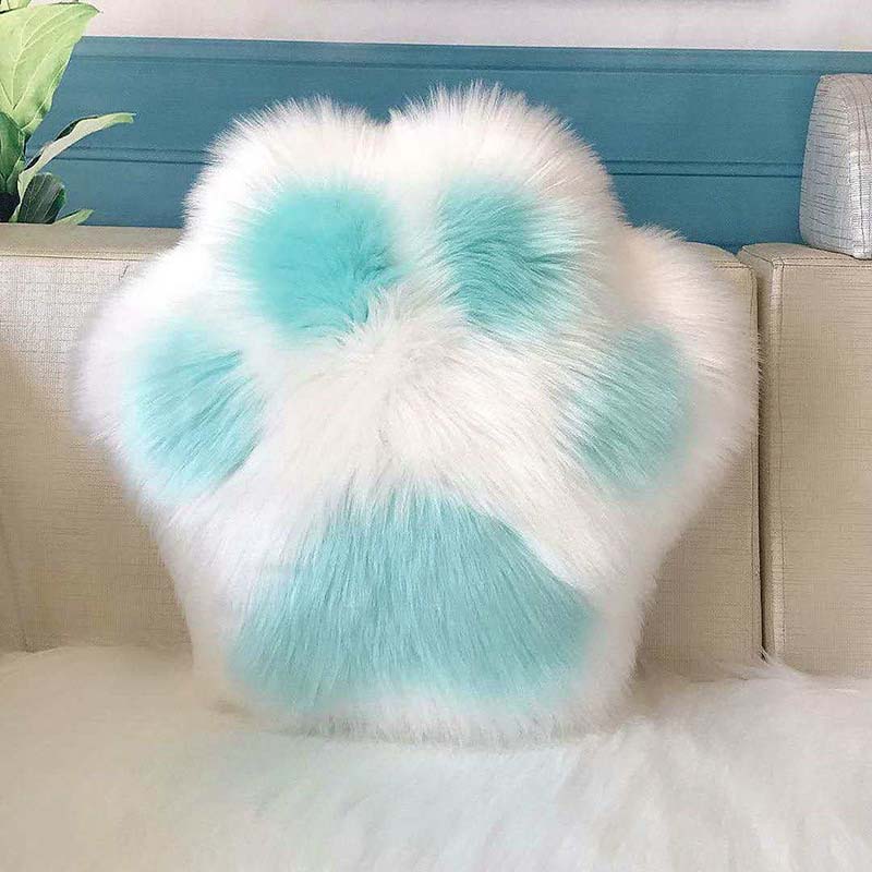 Nordic Cute Cat Paw Pillow Panda Paw Cushion Sofa Back Home Bedside Waist Chair Cushion