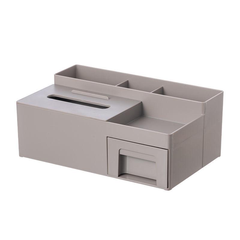 Tissue Box Desktop Storage Box Pumping Paper Box Home Living Room Dining Room Coffee Table Cute Remote Control Storage Multifunctional Creative Home