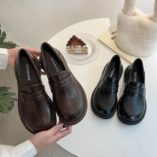 Women's Small Leather Shoes British Style Spring and Autumn Jk Uniform Shoes Japanese College Style All-match Retro Loafers