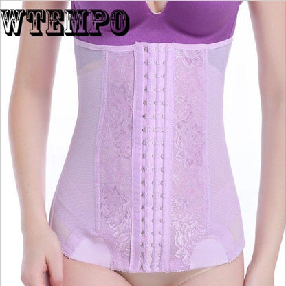 Breathable body shaping plastic body clothing female summer belly belt waist thin section