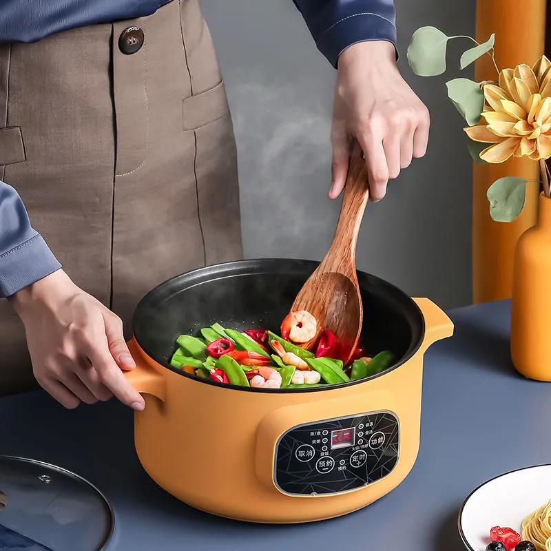 Electric Frying Pan, Multi-function Electric Pot Student Dormitory Mini Non-stick Small Pot