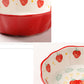 Ceramic Salad Bowl Cute Porcelain Bowl Rice Bowl Creative Small Bowl Household Bowl Single Dessert Bowl Fruit Plates