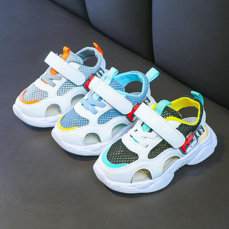 Summer Children's Shoes 1-6 Years Old Boys Mesh Breathable Sports Shoes Girls Casual Toddler Shoes